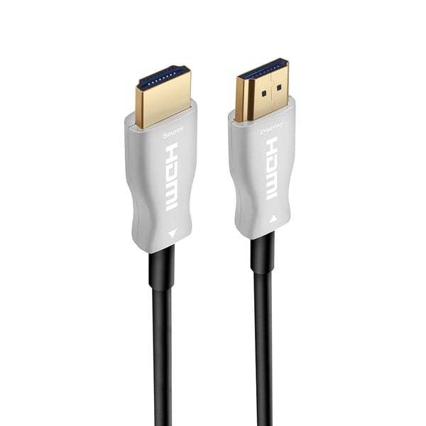 Ewent EC1353 HDMI, 10 m HDMI-kaapeli HDMI-tyyppi A (vakio) Musta, Hopea