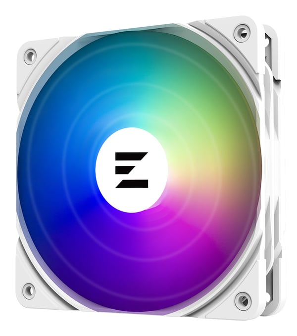 Zalman ZM-AF120 ARGB Datorväska Fan 12 cm Vit 1 styck