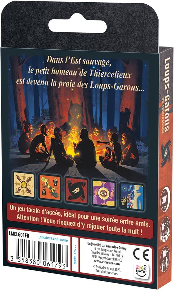 Asmodee LMELG01FRN sällskapsspel 30 min Kortspel