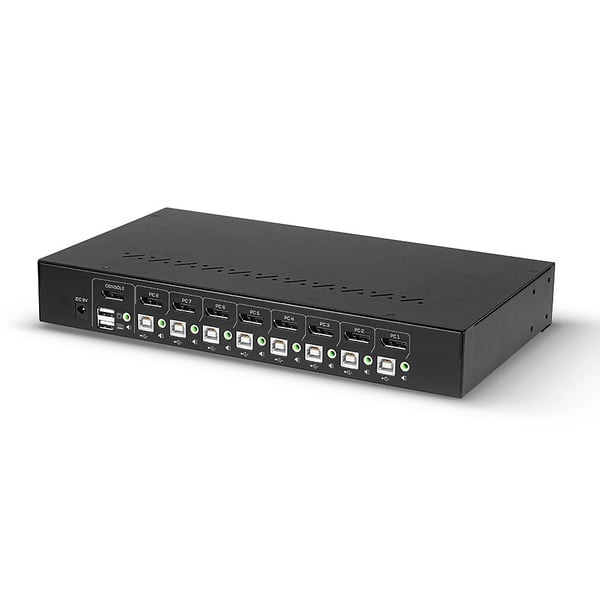 Lindy 39540 KVM-switchar Rackmontering Svart