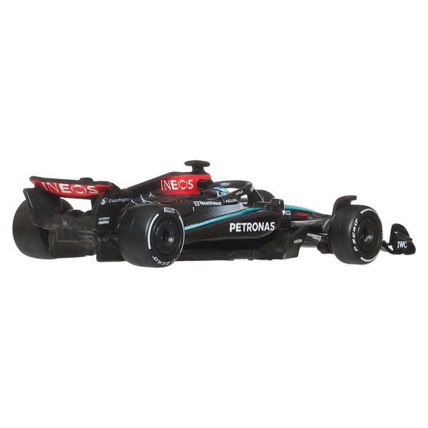 HOT WHEELS PREMIUM Mercedes-Benz 2024 George Russell racerbilmodel (JBM18)