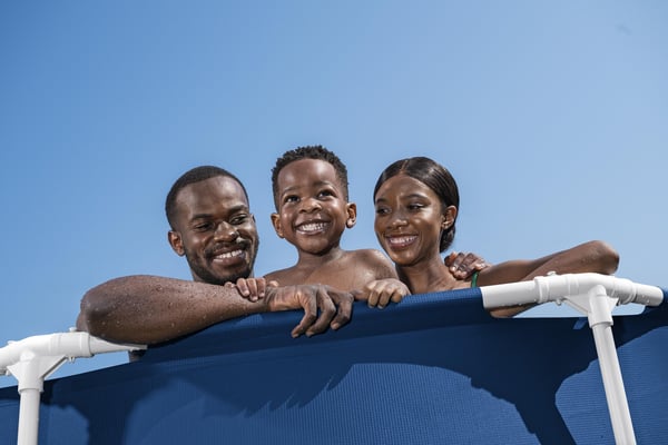 Bestway Steel Pro 56679 swimmingpool til over jorden Indrammet pool Rund Blå