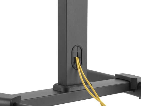 Equip 650607 multimedie vogn & stand Sort Fladt panel Multimedie kurv