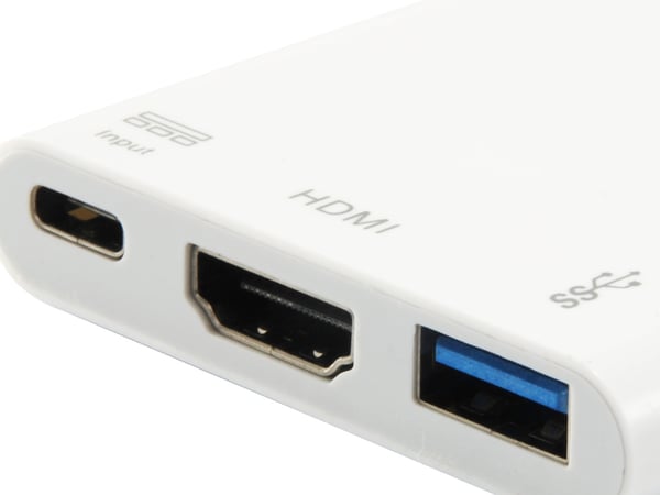 Equip 133461 dockingstation USB 3.2 Gen 1 (3.1 Gen 1) Type-C Hvid