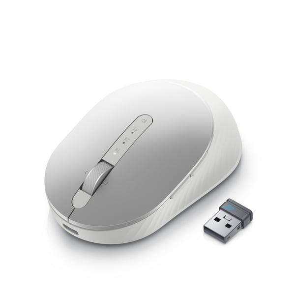 DELL MS7421W Mus Ambidextrous RF Trådlös + Bluetooth Optisk 1600 DPI (MS7421W-SLV-EU)