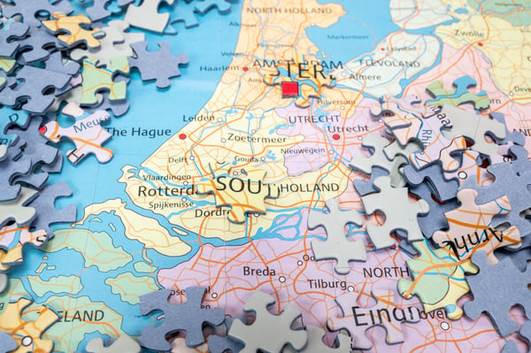 Tactic Maps of the World Netherlands palan palapeli