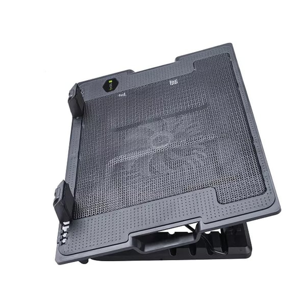 Techly ICOOL-CP12TY køling til laptop 43,9 cm (17.3") 1400 rpm Sort