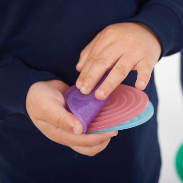 Tickit SiliShapes Sensory Circle Set