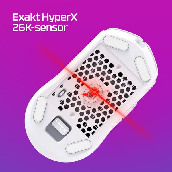 HyperX Pulsefire Haste 2 – trådlös gaming-mus (svart)