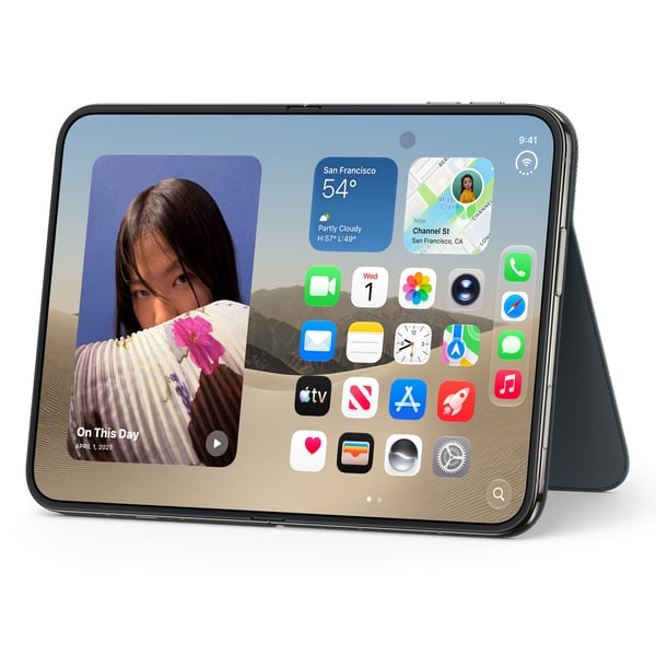Apple iPhone Duo Folio med utfällbart stöd