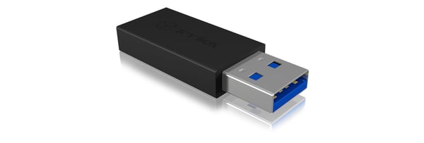 ICY BOX IB-CB015 USB Type-C 3.1 (Gen 2) USB Type-A 3.1 (Gen 2) Musta