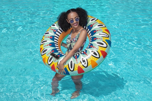 Bestway 36294 pool og strand flyder Flerfarvet Mønster Vinyl Svømmering