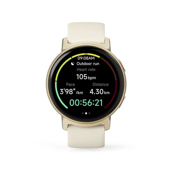 Hama Arion 3,35 cm (1.32") AMOLED 43 mm Digital 466 x 466 pixlar Pekskärm Guld GPS