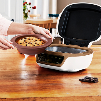 Tefal Cake Factory + Cupcake-maskin 1100 W Guld, Vit