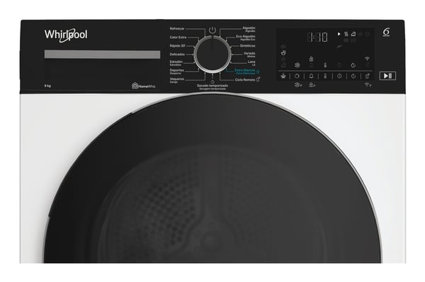 Whirlpool C WD 94M WBS SPT tørretumbler Fritstående Front-læsning 9 kg Hvid