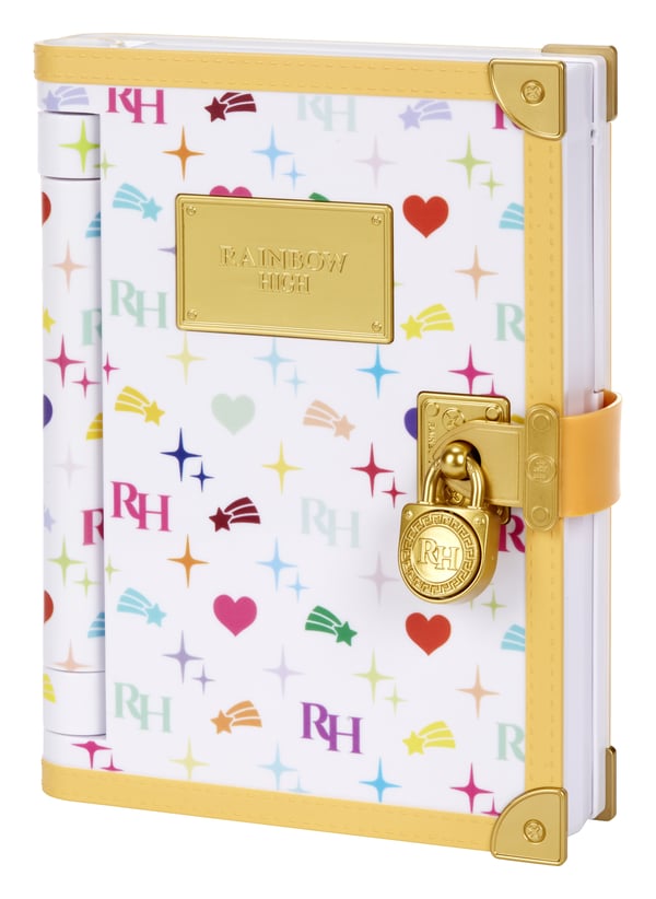 Rainbow High Secret Journal Henkilökohtainen päivyri