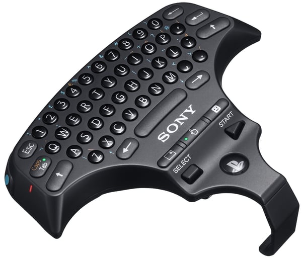 Sony Interactive Entertainment Tastiera wireless Sort Bluetooth speciel Analog Playstation 3