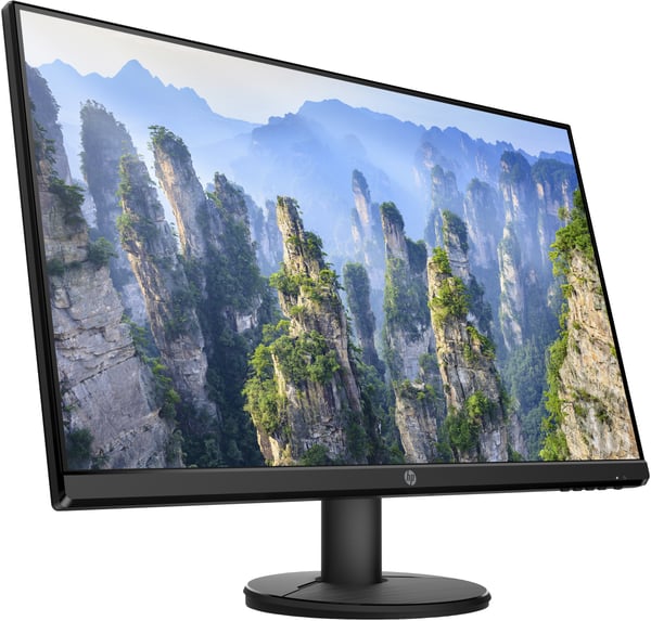 HP V27e platta pc-skärmar 68,6 cm (27") 1920 x 1080 pixlar Full HD LCD Svart