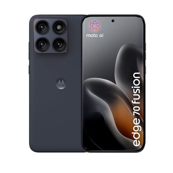 Motorola edge 70 fusion 17,2 cm (6.78") Dubbla SIM-kort Android 16.0 5G USB Type-C 8 GB 256 GB 5200 mAh Svart