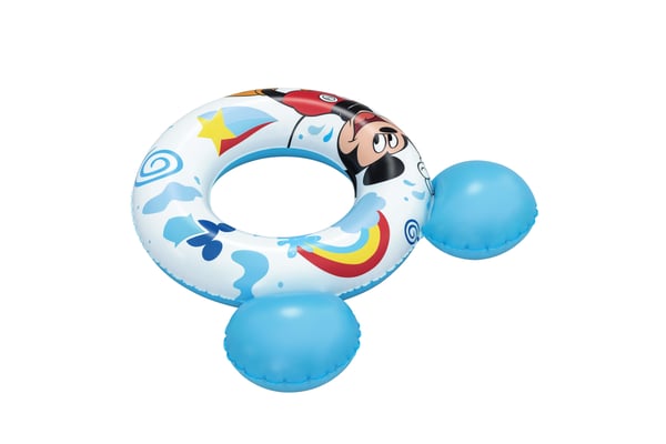 Bestway 9102K pool- och badmadrass Blå, Vit Bild PVC Simring