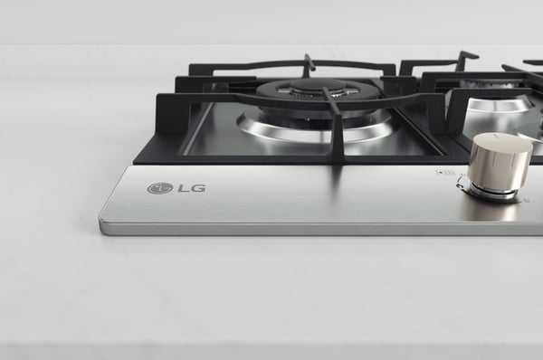 LG CBGZ3016S Ruostumaton teräs Kiinteä 75 cm Kaasuliesi 5 alue(tta)