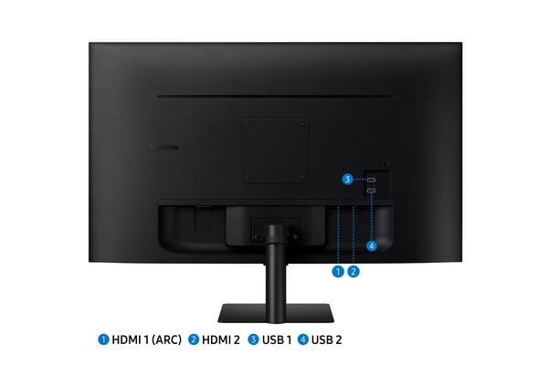 Samsung M5 LS32AM500NU computerskærm 81,3 cm (32") 1920 x 1080 pixel Fuld HD LCD Sort