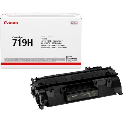 Canon 719H värikasetti 1 kpl Alkuperäinen Musta