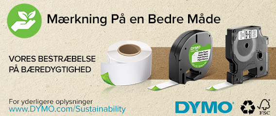 DYMO LabelWriter 550 etiketprinter | Etiketmaskine med direkte termisk udskrivning | Automatisk etiketgenkendelse | Udskriver adresseetiketter, forsendelsesetiketter, stregkodeetiketter m.m. | EU 2-benet stik