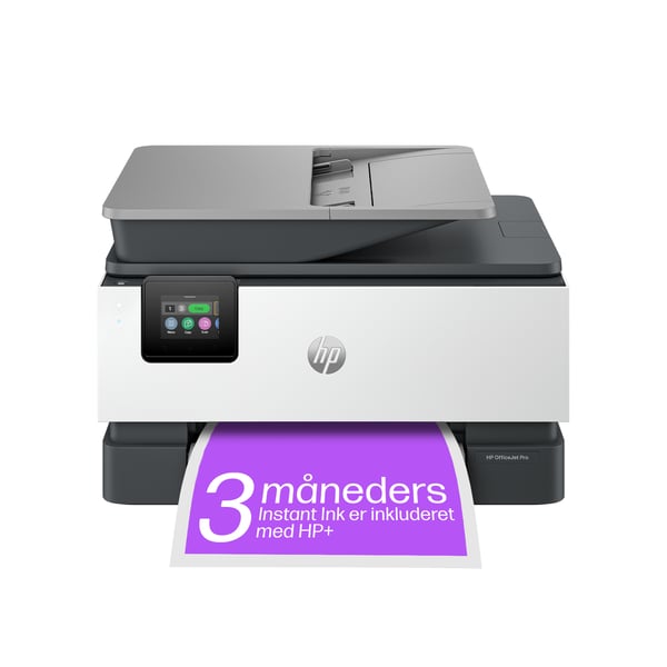 HP Officejet Pro 9120e All-in-One - Multifunktionsprinter - Farve - Blækprinter - Legal (216 x 356