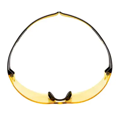 3M SecureFit 400 Skyddsglasögon Svart, Gul