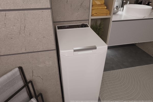 Haier THASN276TM7-S tvättmaskin Toppmatad 7 kg 1200 RPM Vit