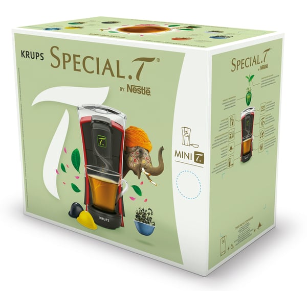 Krups MINI.T temaskine 1,3 L 1480 W Sort
