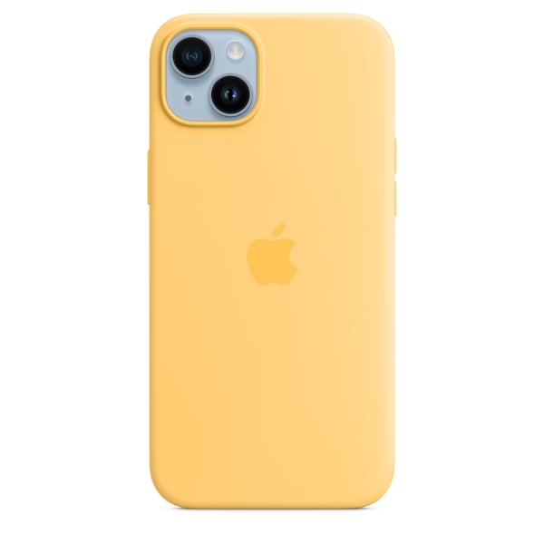 Apple MPTD3ZM/A mobiltelefonfodral 17 cm (6.7") Mobilskal Gul