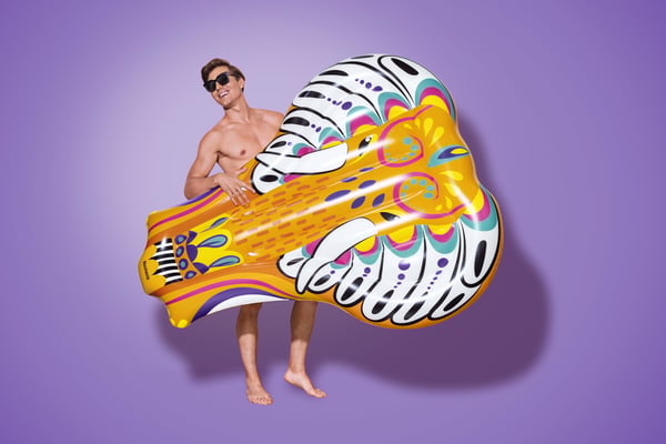 Bestway 43491 pool- och badmadrass Multifärg Mönstrad Vinyl Flytande ö