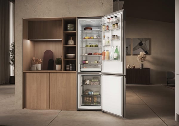 Haier 2D 60 Series 3 HDPW3620CNPK Vapaasti seisova 406 L Ruostumaton teräs
