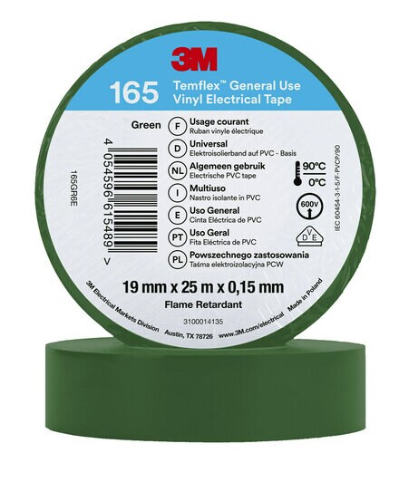 3M 165GR6E elektrisk tape 1 stk