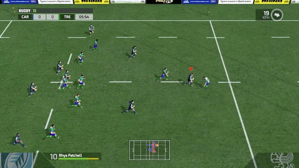 BANDAI NAMCO Entertainment Rugby 15, Xbox 360 Standard Italiensk