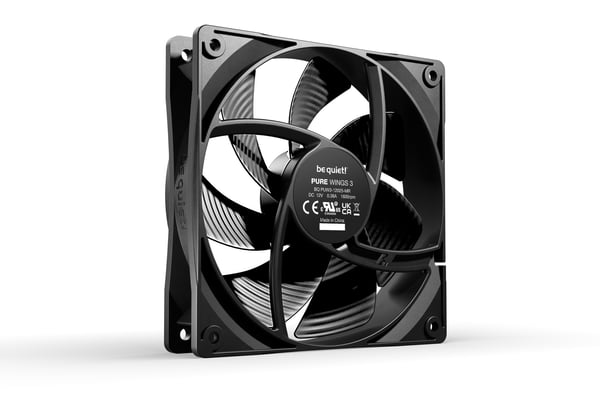 be quiet! Pure Wings 3 120mm Datorväska Fan 12 cm Svart 1 styck