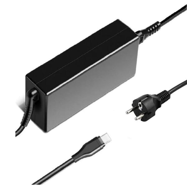 CoreParts MBXUSBC-AC0008 strømadapter og vekselret Indendørs 45 W Sort
