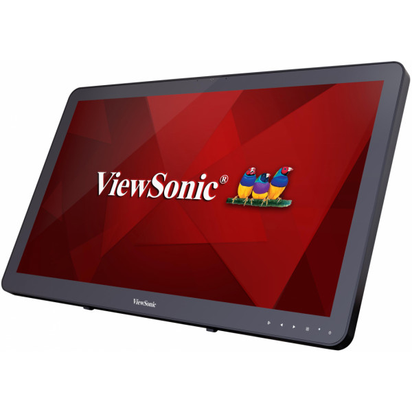Viewsonic TD2430 tietokoneen litteä näyttö 59,9 cm (23.6") 1920 x 1080 pikseliä Full HD LCD Kosketusnäyttö Monikäyttäjä Musta