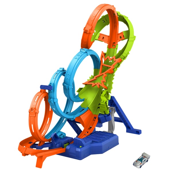 Hot Wheels Action 4-Loop Crash-Out-banset