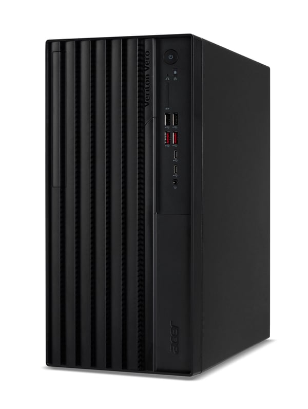 Acer Veriton VVM6735GT Intel Core Ultra 5 225 16 GB DDR5-SDRAM 512 GB SSD Windows 11 Pro Midi Tower PC Musta