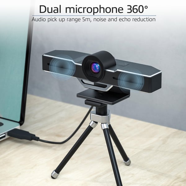 ACT AC7990 videokonferenskamera 2 MP Svart 1920 x 1080 pixlar 30 fps CMOS 25,4 / 2,8 mm (1 / 2.8")