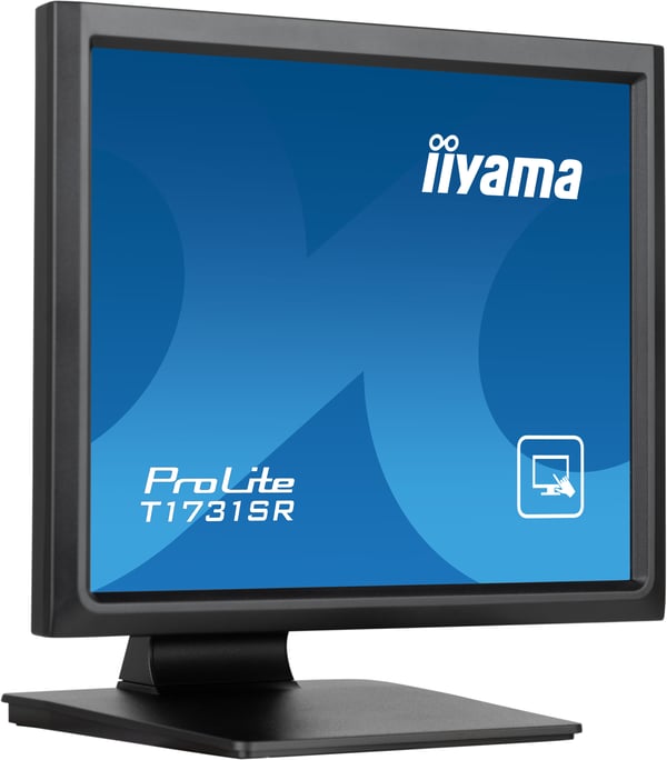 iiyama ProLite T1731SR-B1S computerskærm 43,2 cm (17") 1280 x 1024 pixel SXGA LCD Berøringsskærm Sort