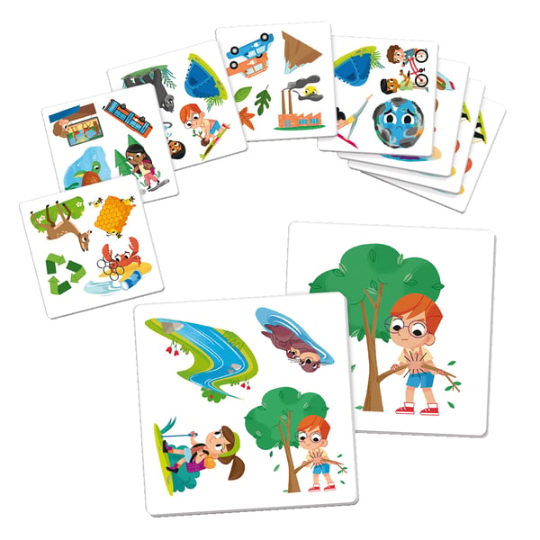 Jumbo Take care of the planet Little actions BNL Lautapeli Opettavainen