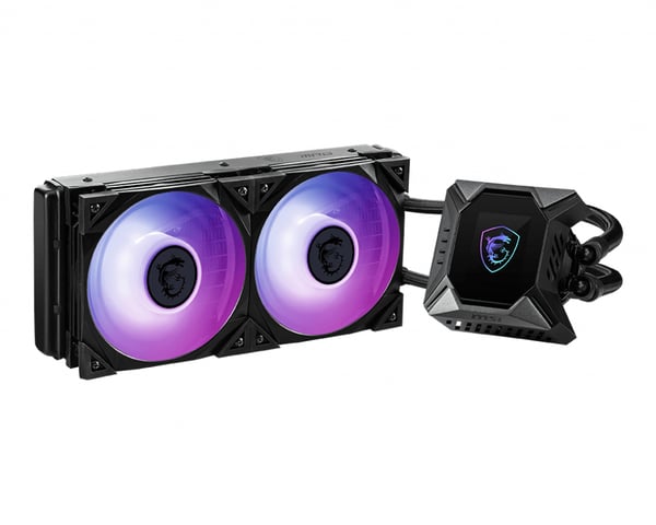 MSI MPG CORELIQUID K240 V2 kylsystem för dator Datorväska Nedkylningssats 12 cm Svart