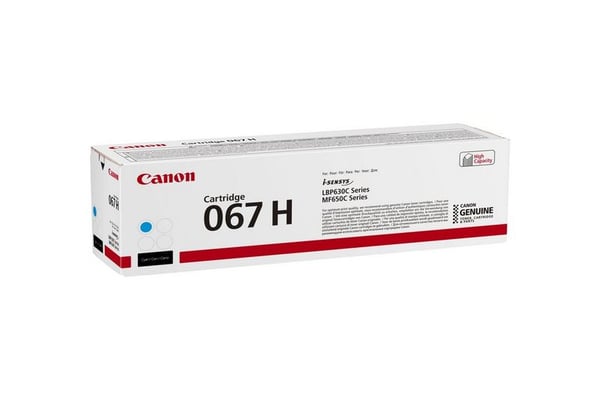 Canon 067H värikasetti 1 kpl Alkuperäinen Syaani