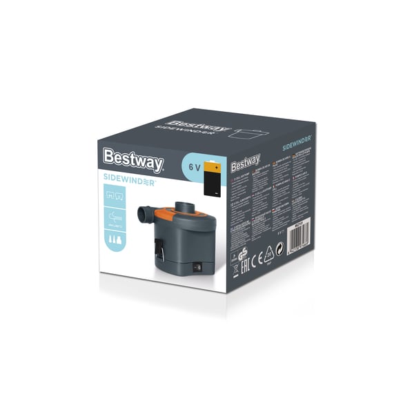 Bestway 62141 elektrisk luftpump 0,026 Bar 430 l/min