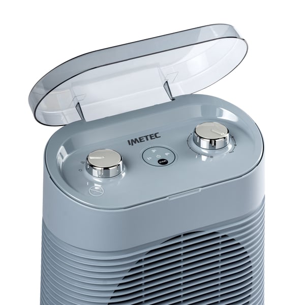 Imetec Silent Power Protection Indendørs Blå 2200 W Blæser med elektrisk områdevarmer