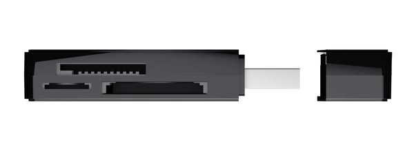 Trust NANGA - Kortläsare (MS, SD, microSD, MS Micro)